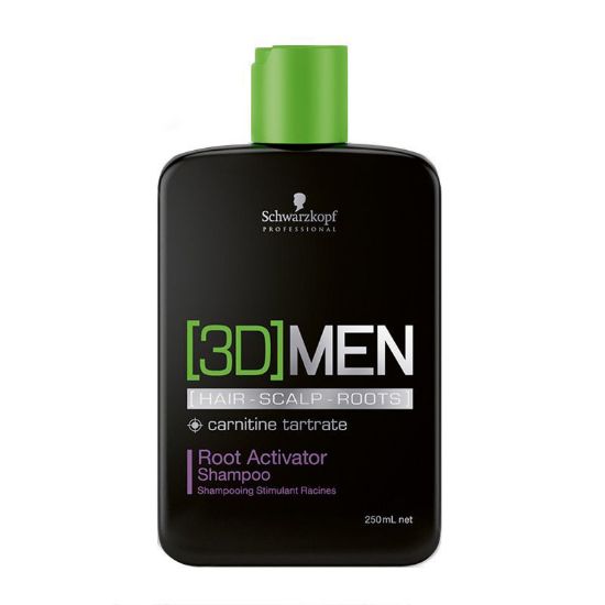 Afbeeldingen van Schwarzkopf 3D MEN Root Activator Shampoo