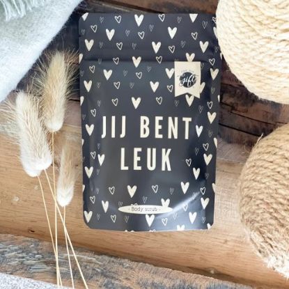 Afbeeldingen van Big Gift Jij Bent Leuk bodyscrub