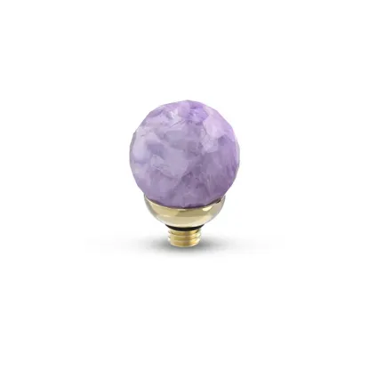 Afbeeldingen van Melano Twisted Steen Gemstone facet Ball