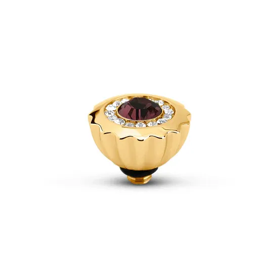 Afbeeldingen van Melano Twisted Steen Ribbed CZ 