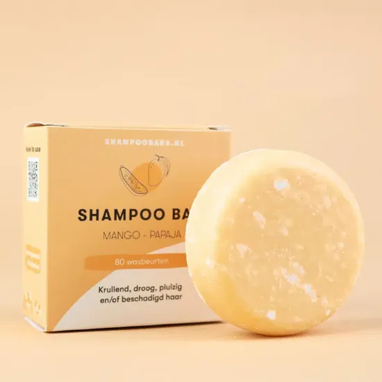 Afbeeldingen van Shampoo Bar Mango- Papaya