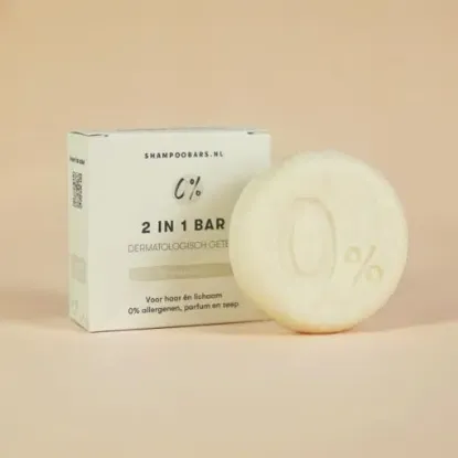 Afbeeldingen van Shampoo Bar 2 in 1   0%