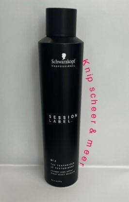 Afbeeldingen van Schwarzkopf Session Label The Texturizer