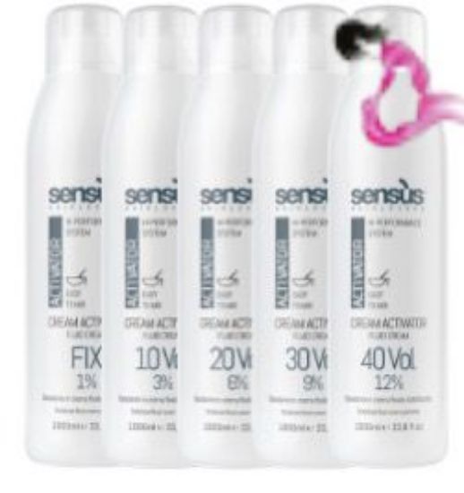 Afbeeldingen van Sensus Waterstof 3-6-9-12% en Cosmetic fix