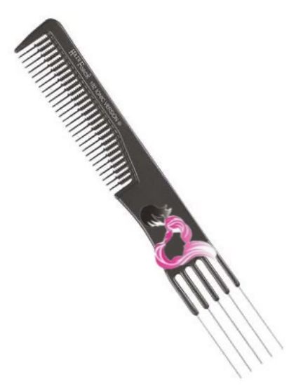 Afbeeldingen van Hairforce Vorkkam Black 102B