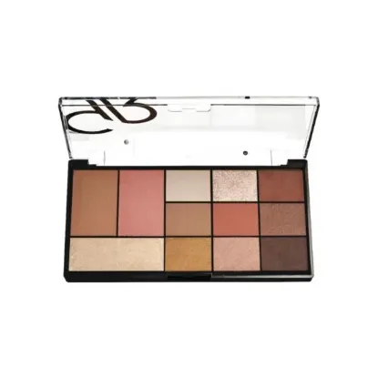 Afbeeldingen van Golden Rose City Style Face&Eye pallete