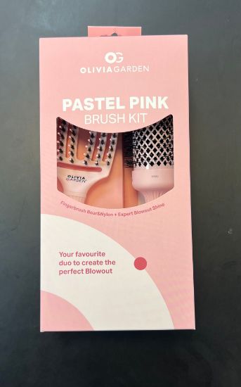 Afbeeldingen van Olivia Garden Pastel Pink Brush Kit 
